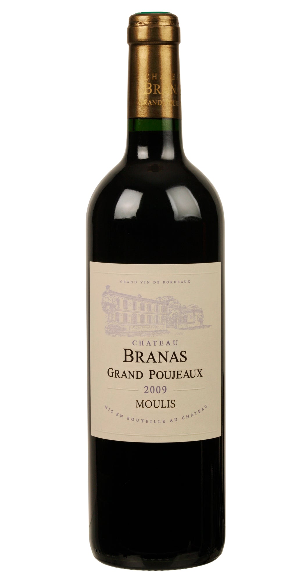 MAGNUM Château Branas Grand Poujeaux 2009 AOC MOULIS